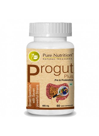 Pure Nutrition Progut Plus 60 Veg Capsules